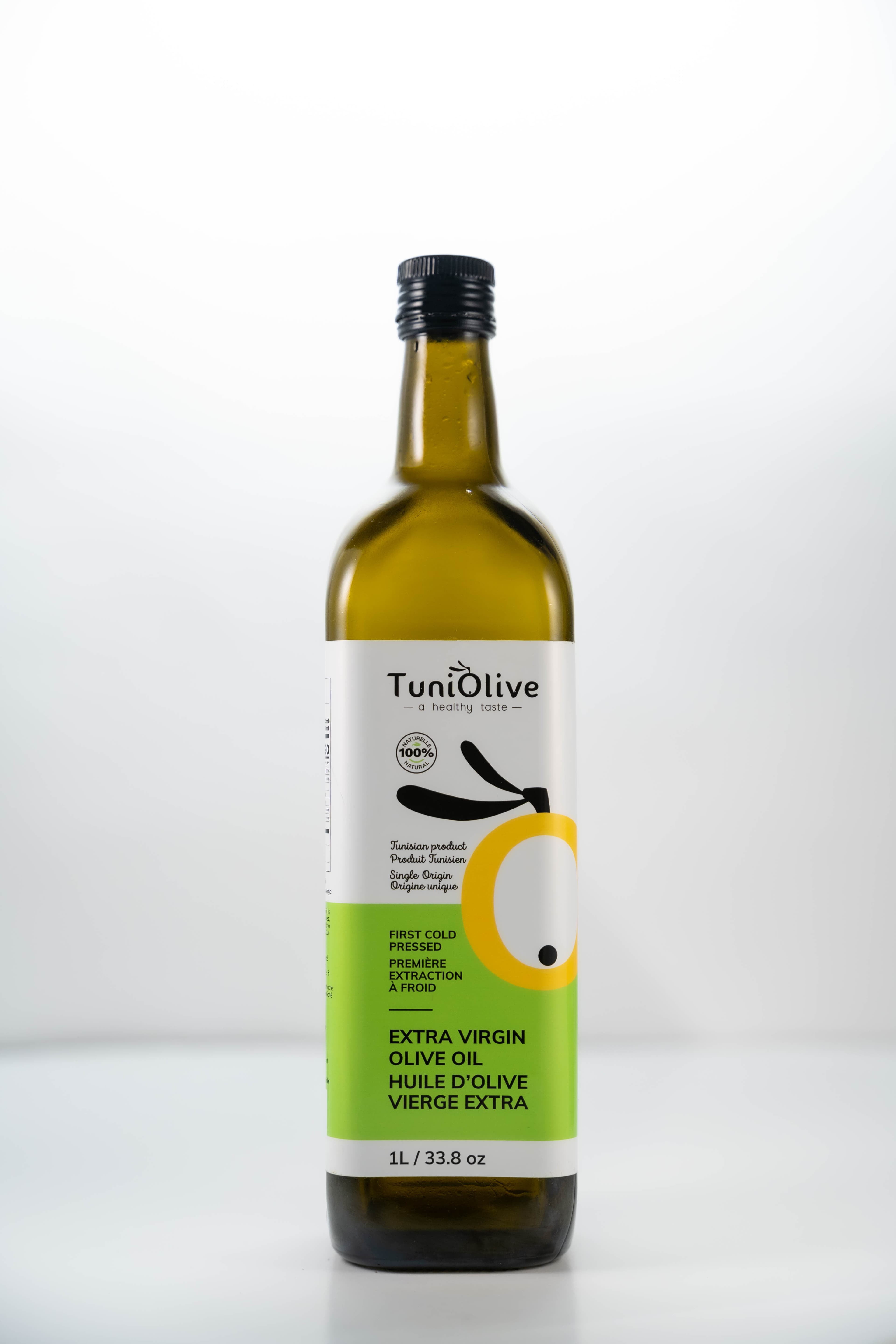 TuniOlive Extra Virgin Olive Oil – 1 L Bottle