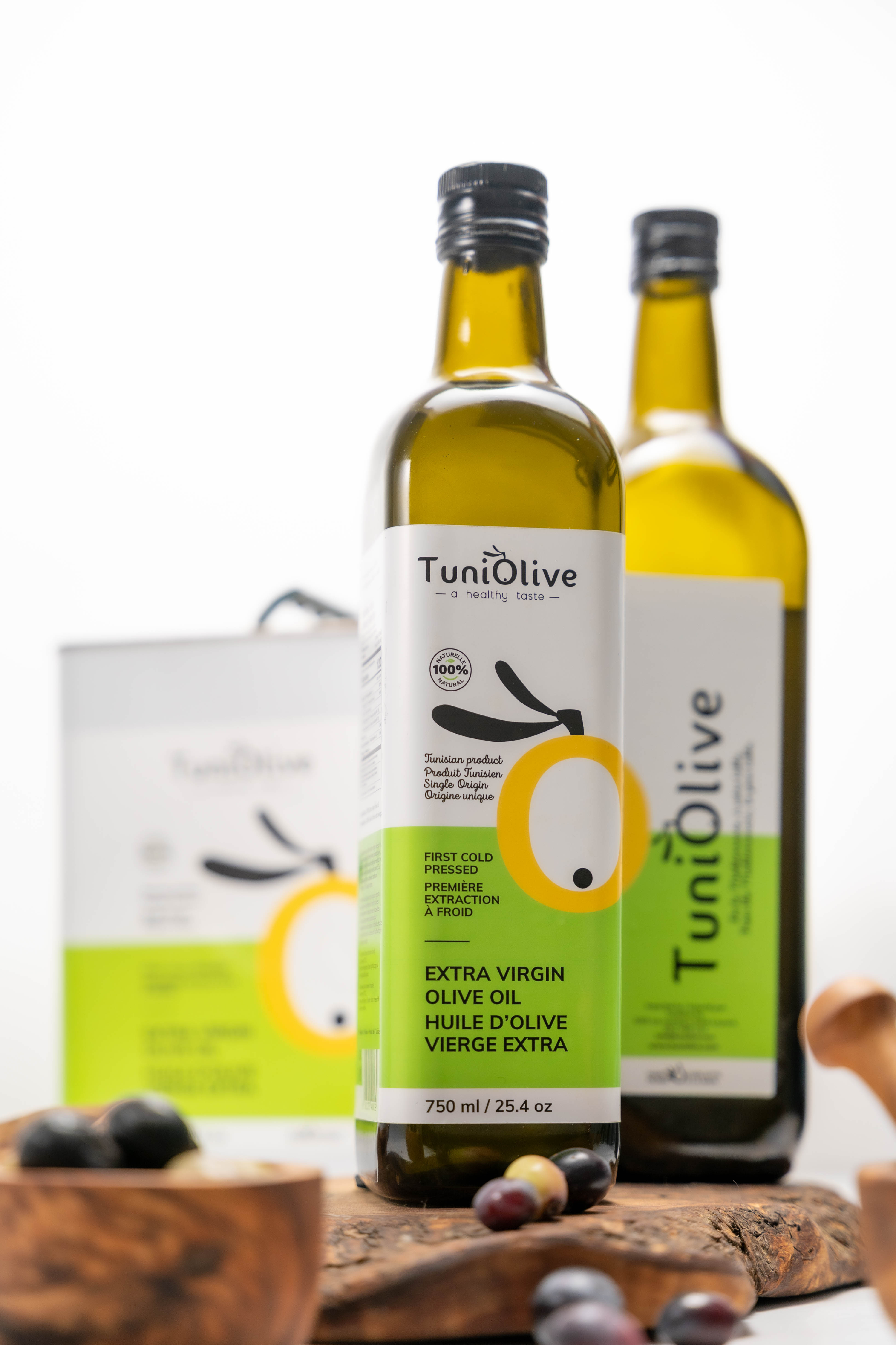 TuniOlive Extra Virgin Olive Oil – 3L Tinc 2